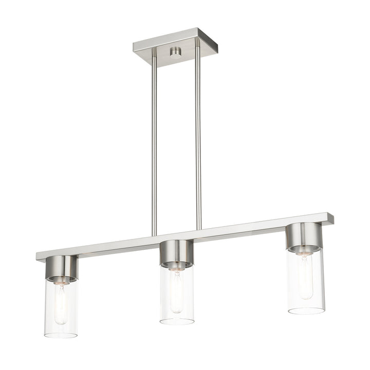 Livex Carson 48763-91 Pendant Light - Brushed Nickel