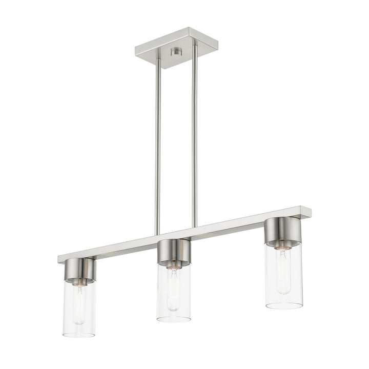 Livex Carson 48763-91 Pendant Light - Brushed Nickel