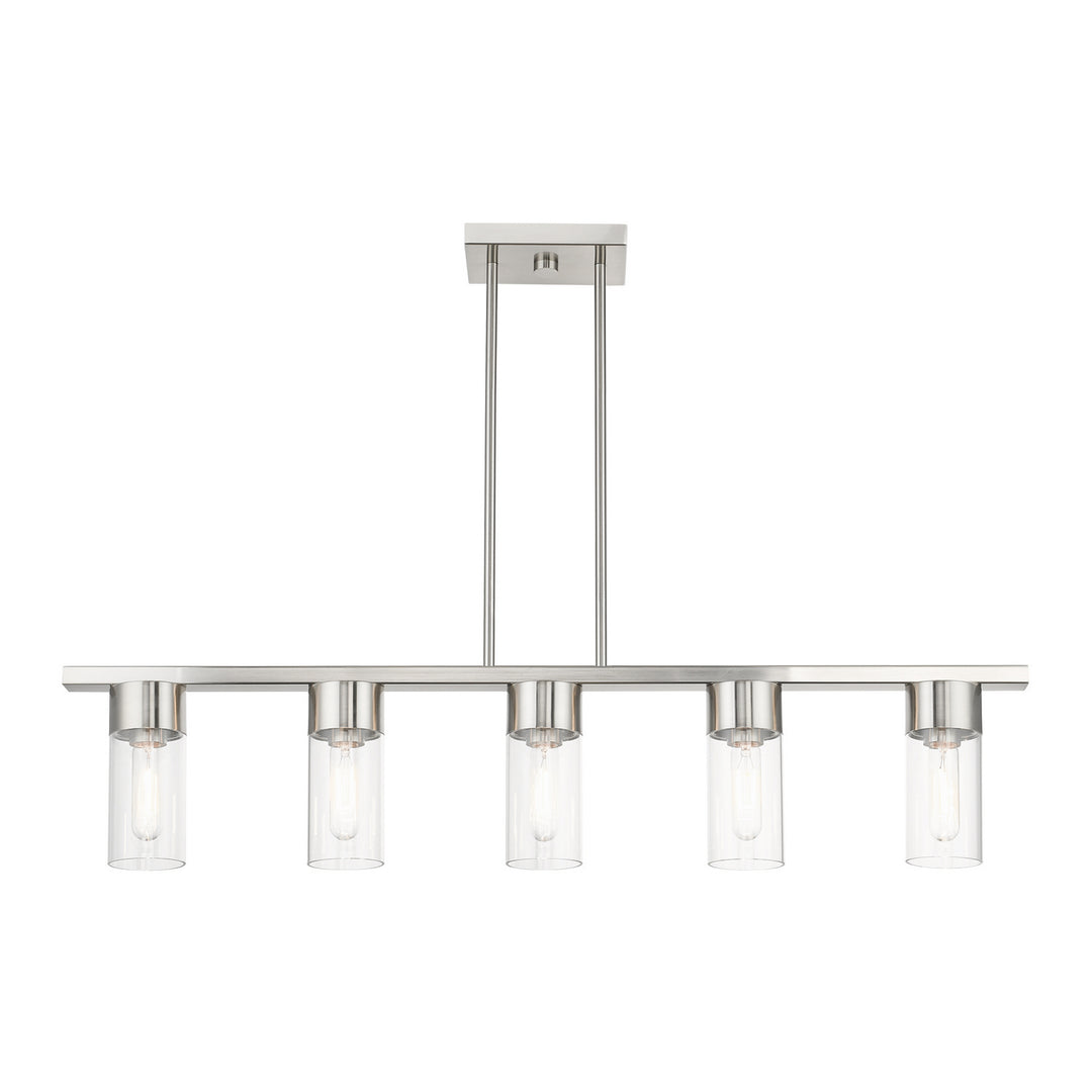 Livex Carson 48765-91 Pendant Light - Brushed Nickel