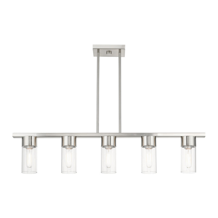 Livex Carson 48765-91 Pendant Light - Brushed Nickel