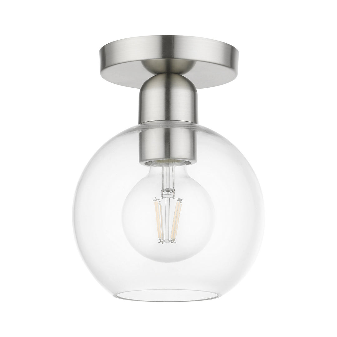 Livex Downtown 48977-91 Ceiling Light - Brushed Nickel