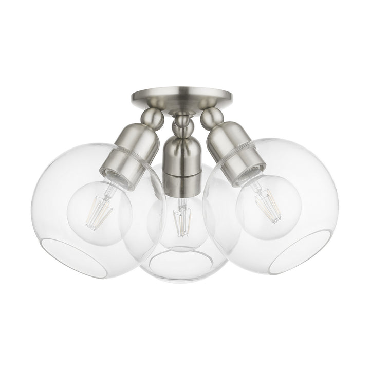 Livex Downtown 48978-91 Ceiling Light - Brushed Nickel