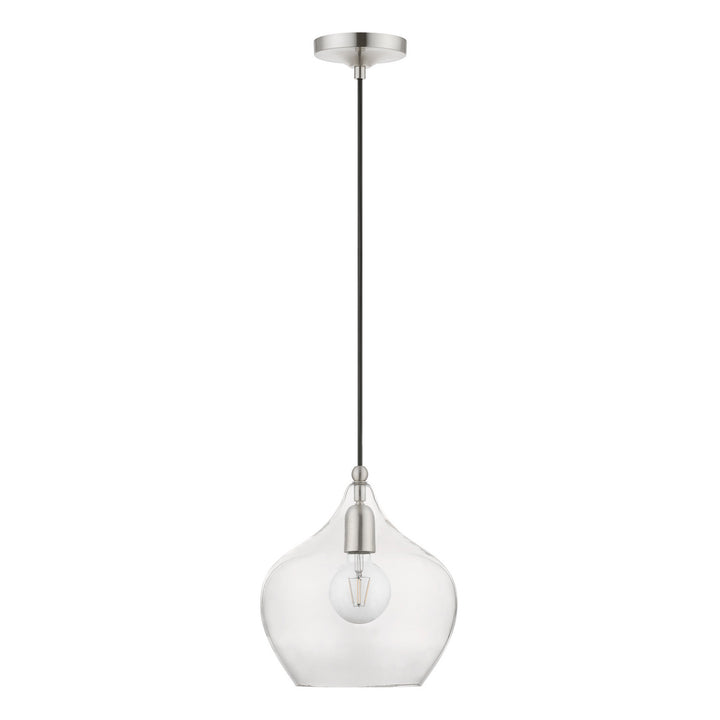 Livex Aldrich 49093-91 Pendant Light - Brushed Nickel