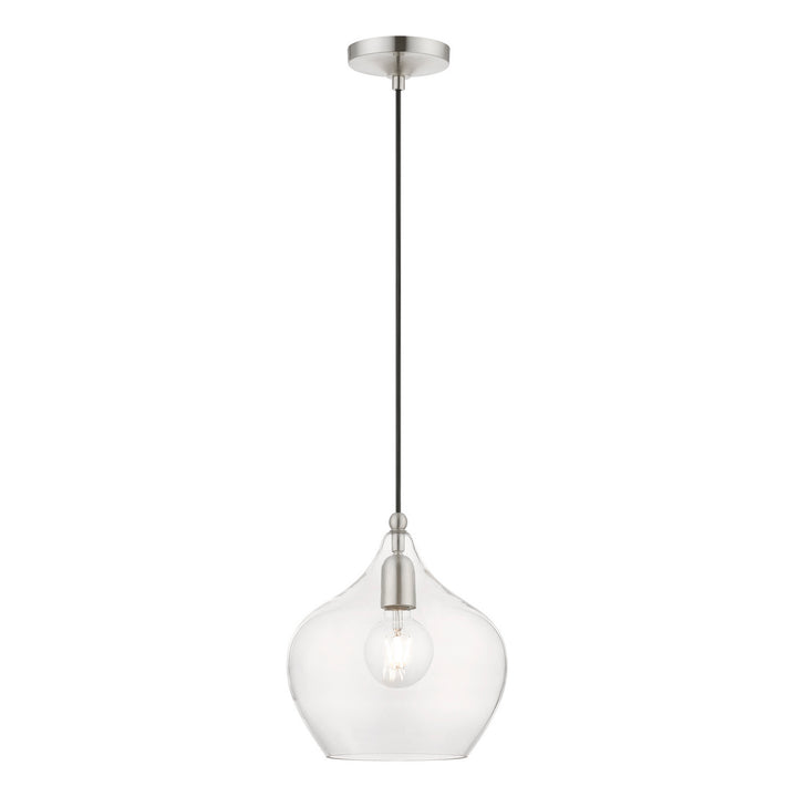 Livex Aldrich 49093-91 Pendant Light - Brushed Nickel