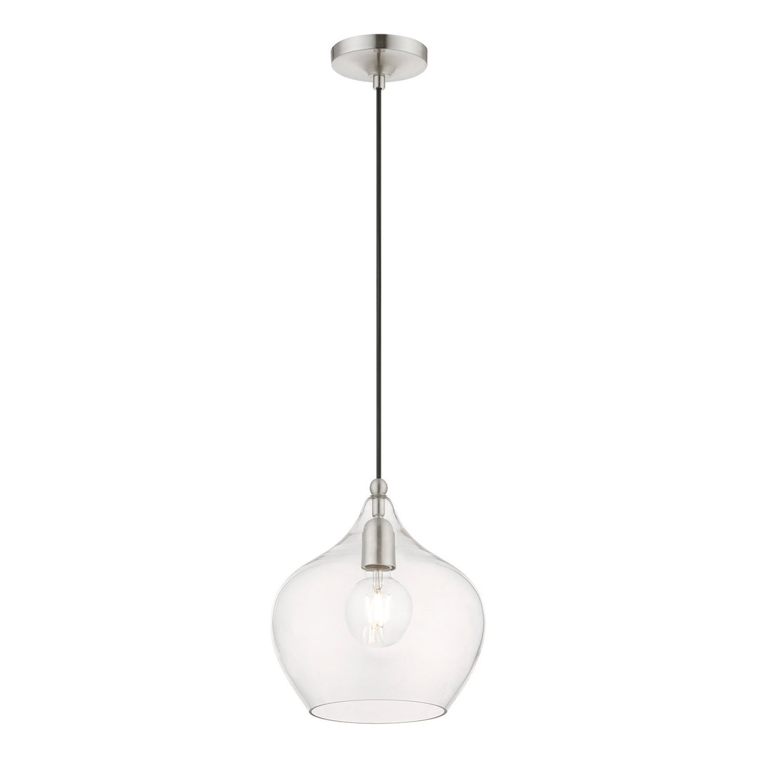 Livex Aldrich 49093-91 Pendant Light - Brushed Nickel