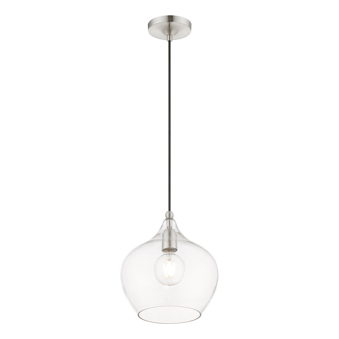 Livex Aldrich 49093-91 Pendant Light - Brushed Nickel