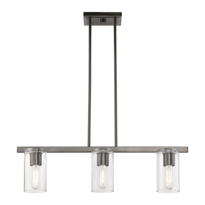 Livex Clarion 49273-46 Pendant Light - Black Chrome