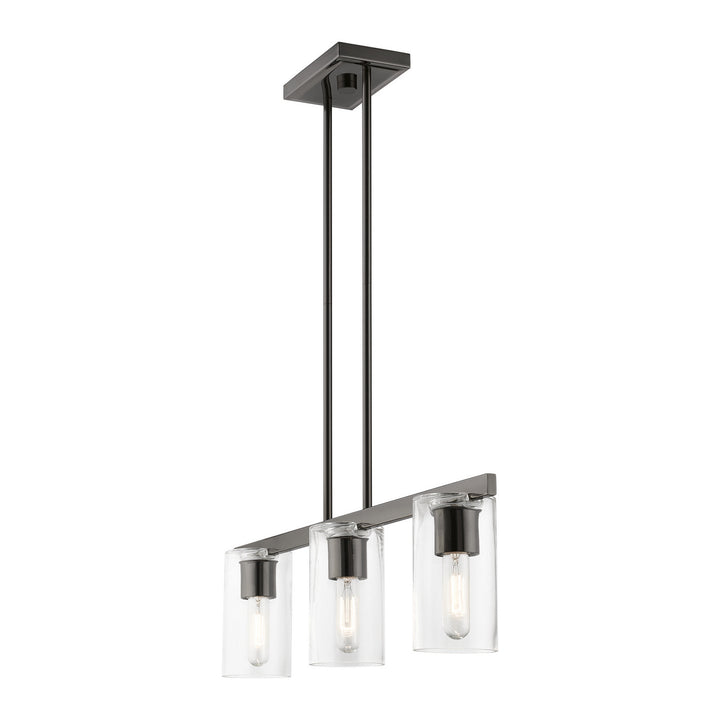 Livex Clarion 49273-46 Pendant Light - Black Chrome