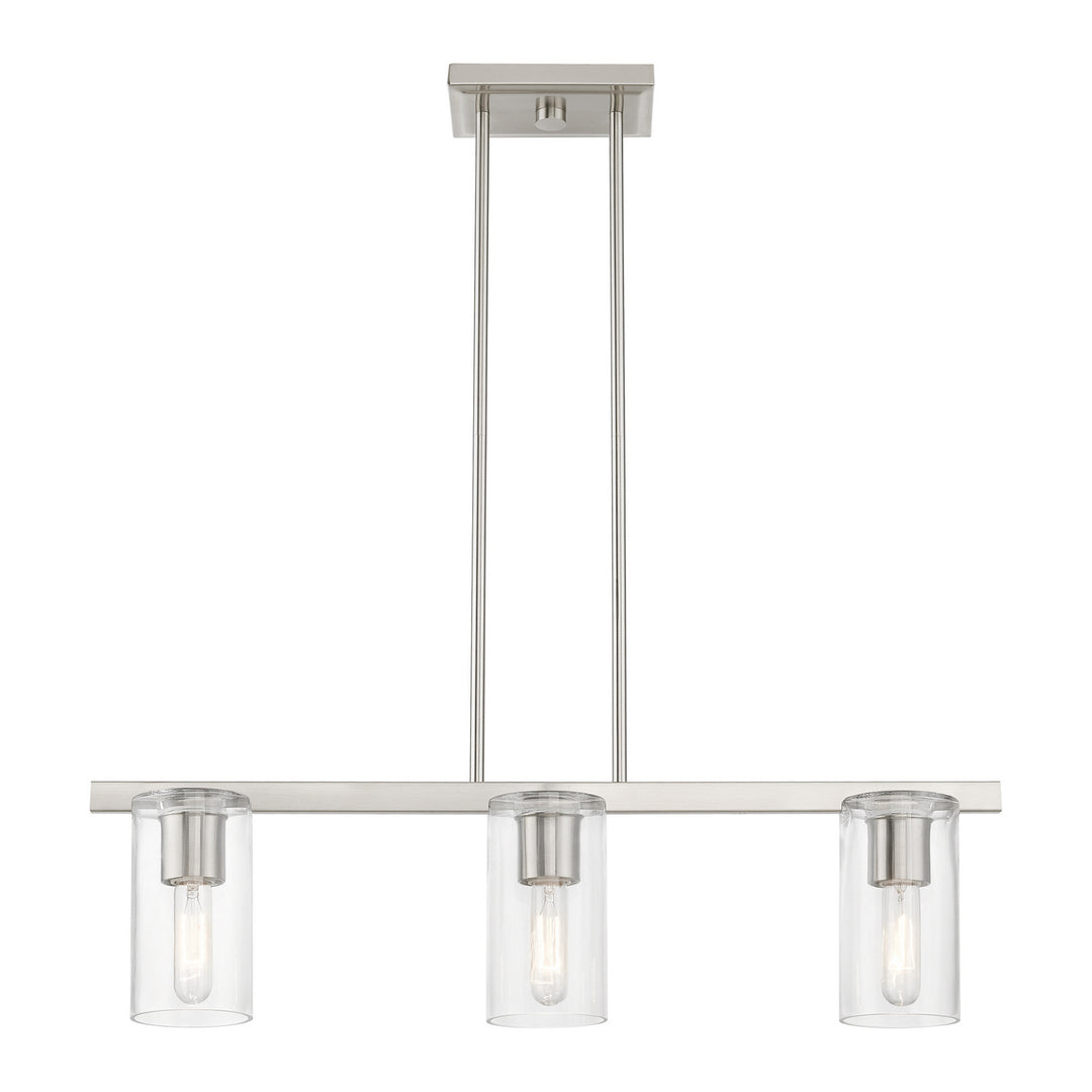 Livex Clarion 49273-91 Pendant Light - Brushed Nickel