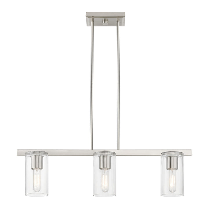 Livex Clarion 49273-91 Pendant Light - Brushed Nickel