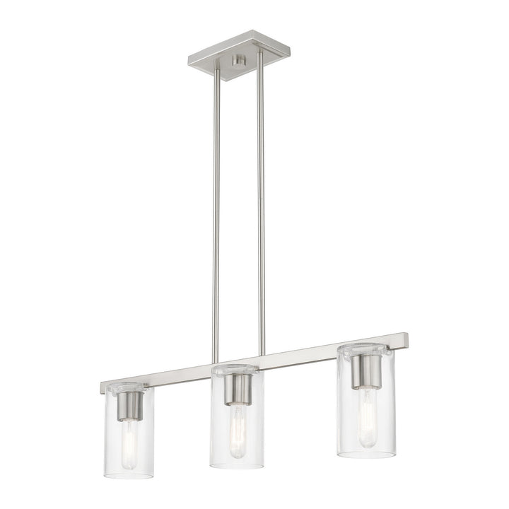 Livex Clarion 49273-91 Pendant Light - Brushed Nickel