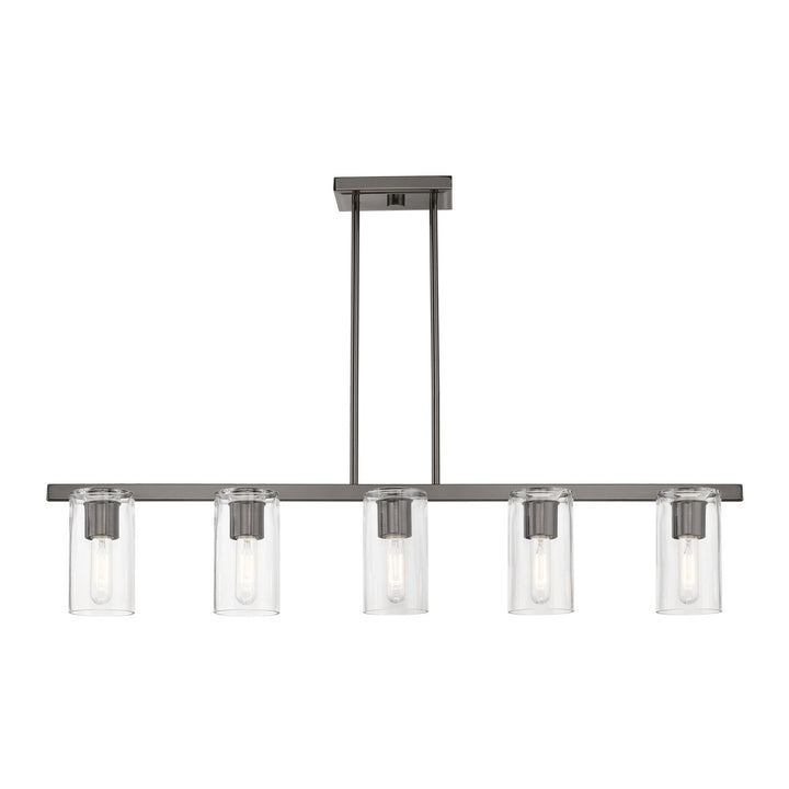 Livex Clarion 49275-46 Pendant Light - Black Chrome