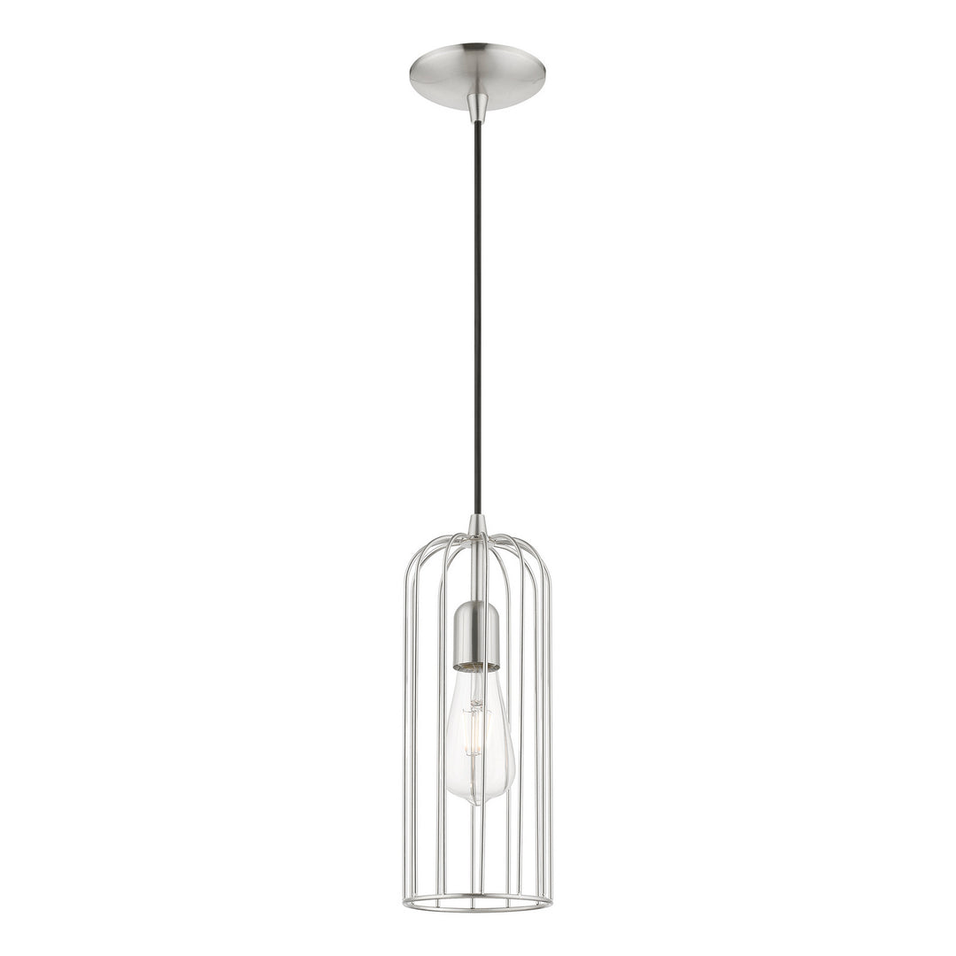 Livex Glenbrook 49713-91 Pendant Light - Brushed Nickel