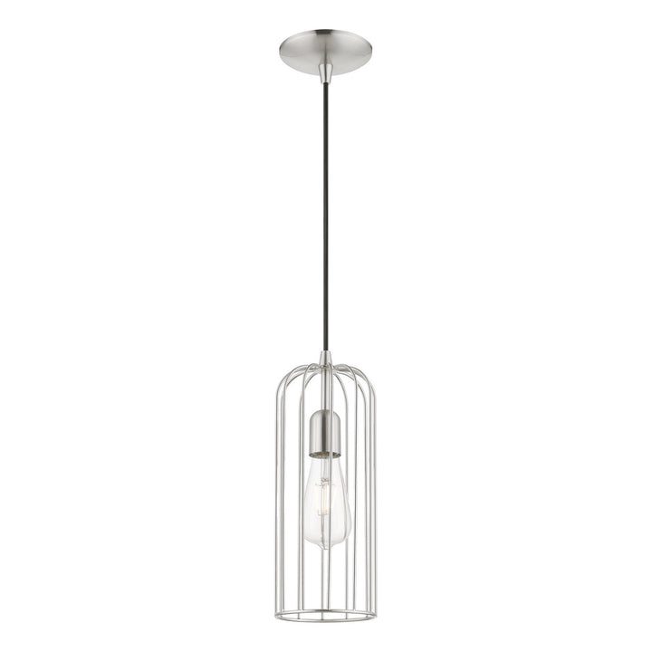 Livex Glenbrook 49713-91 Pendant Light - Brushed Nickel