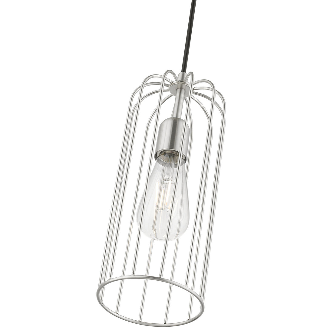 Livex Glenbrook 49713-91 Pendant Light - Brushed Nickel