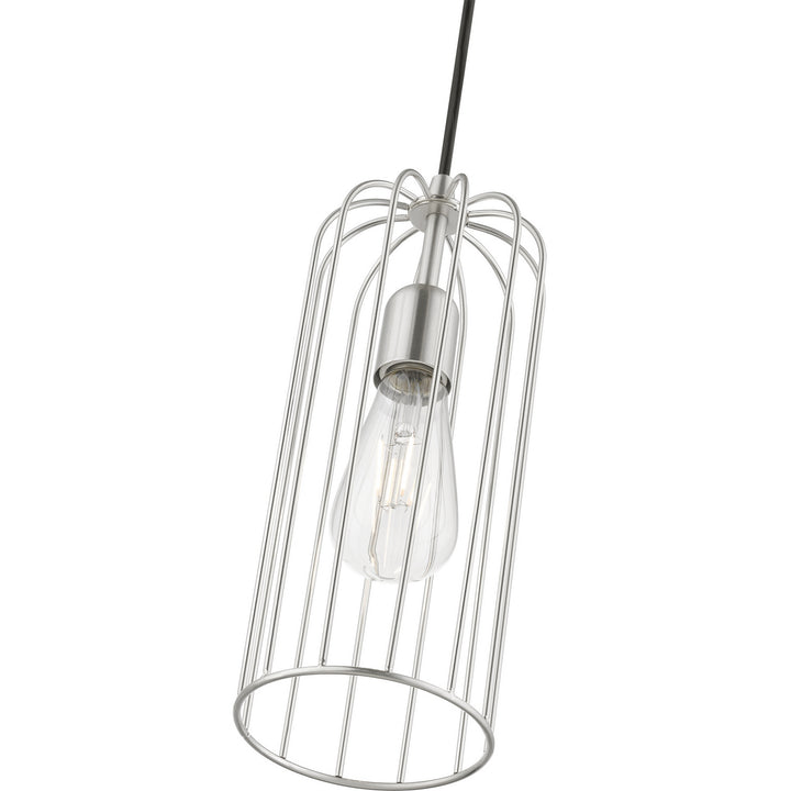 Livex Glenbrook 49713-91 Pendant Light - Brushed Nickel