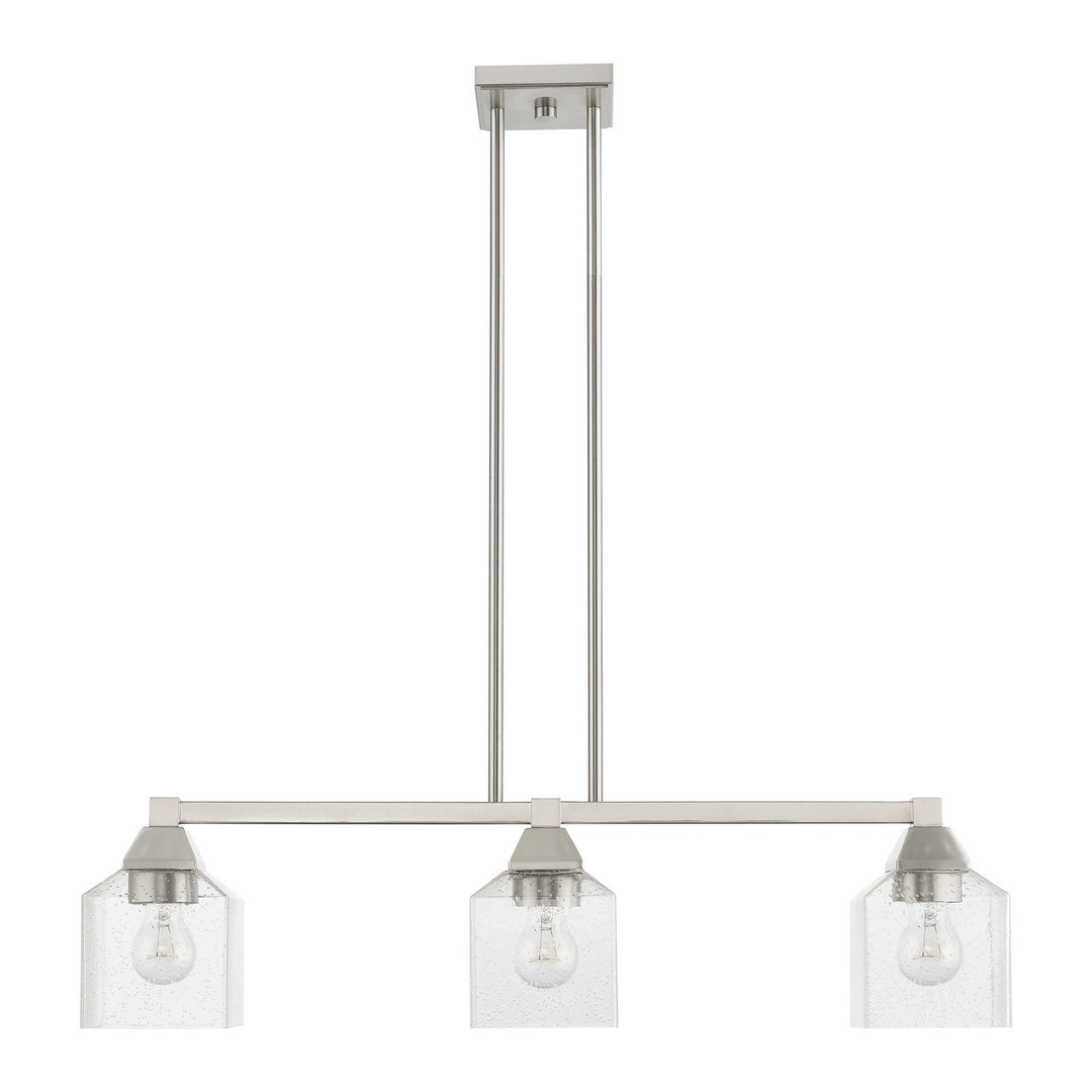 Livex Aragon 49763-91 Pendant Light - Brushed Nickel