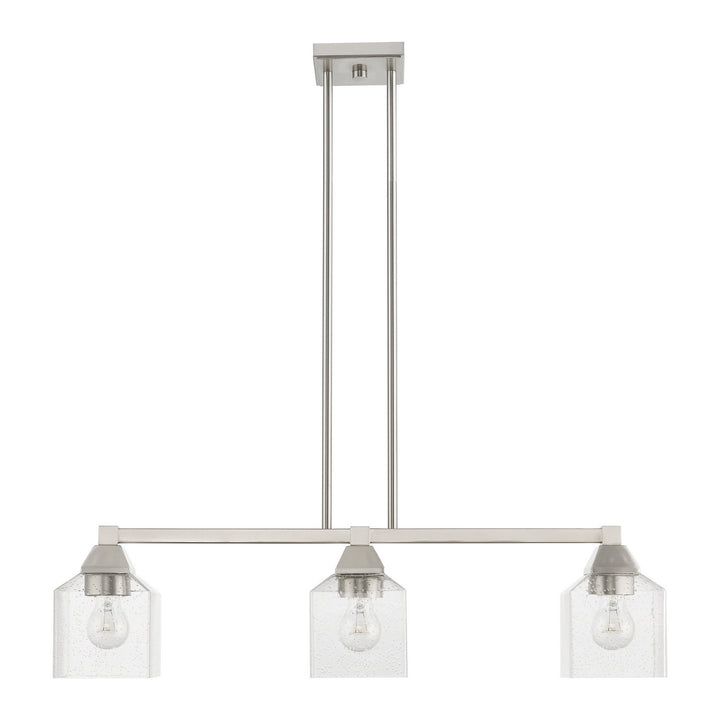 Livex Aragon 49763-91 Pendant Light - Brushed Nickel