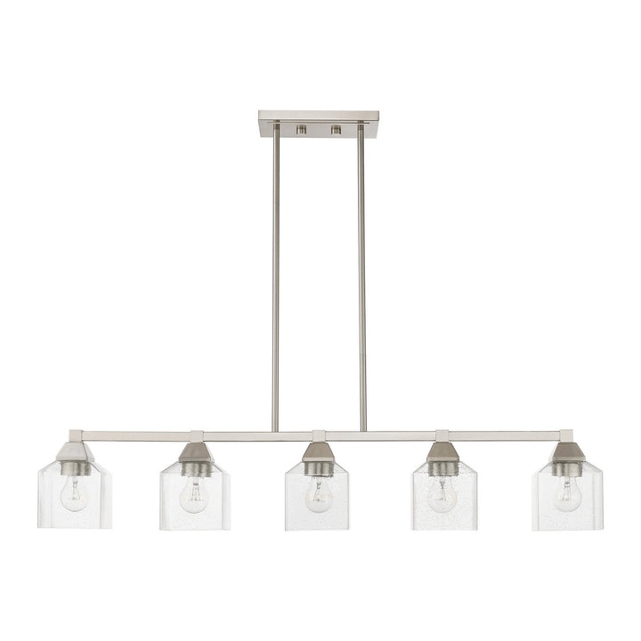 Livex Aragon 49765-91 Pendant Light - Brushed Nickel