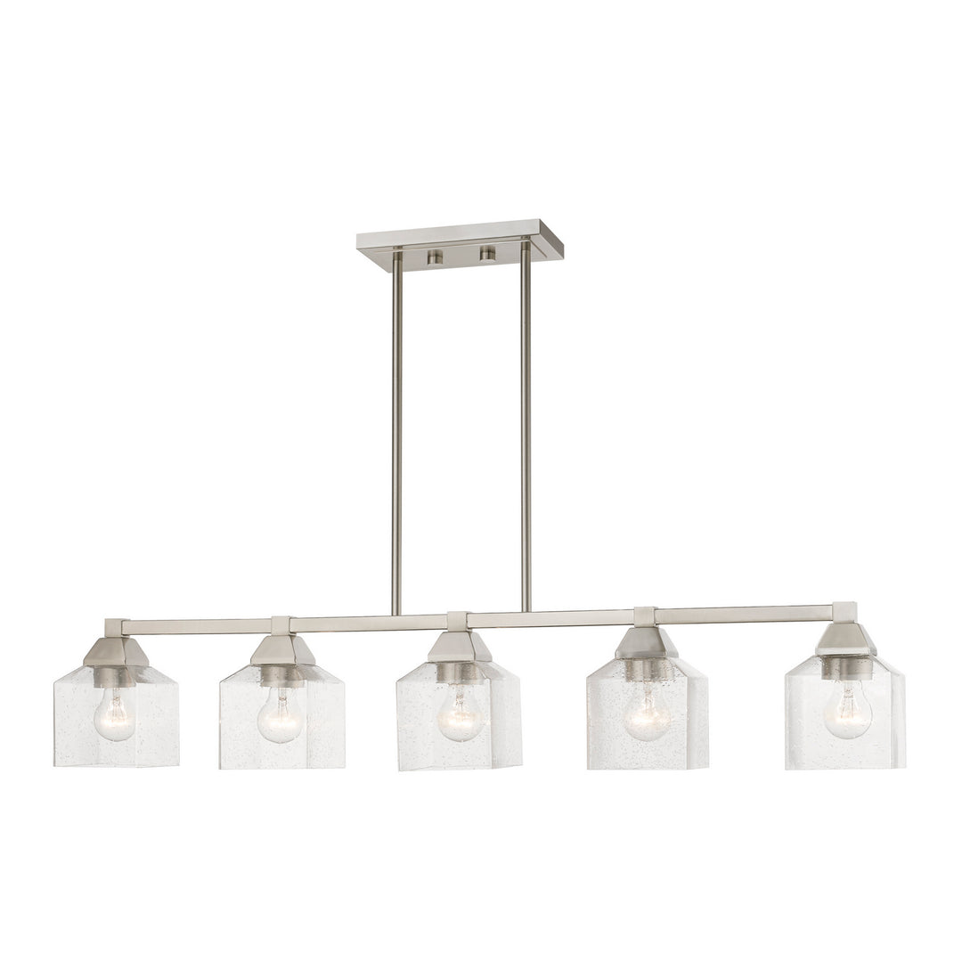 Livex Aragon 49765-91 Pendant Light - Brushed Nickel