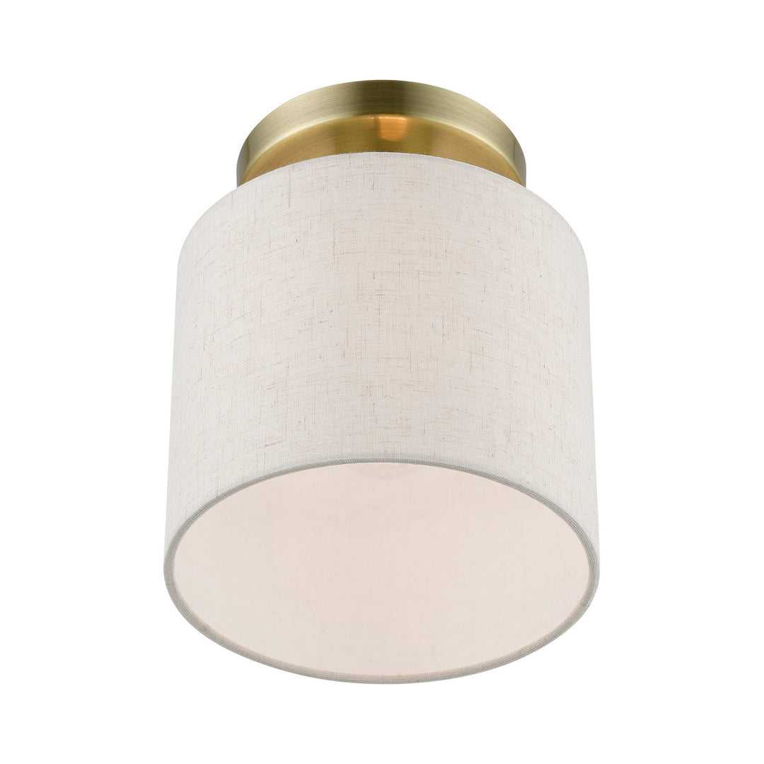 Livex Blossom 49807-01 Ceiling Light - Antique Brass