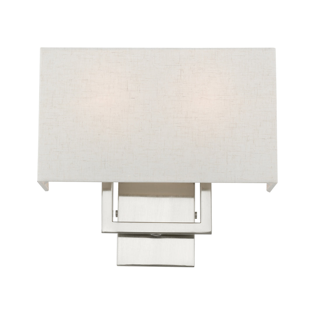 Livex Pierson 50994-91 Wall Sconce Light - Brushed Nickel