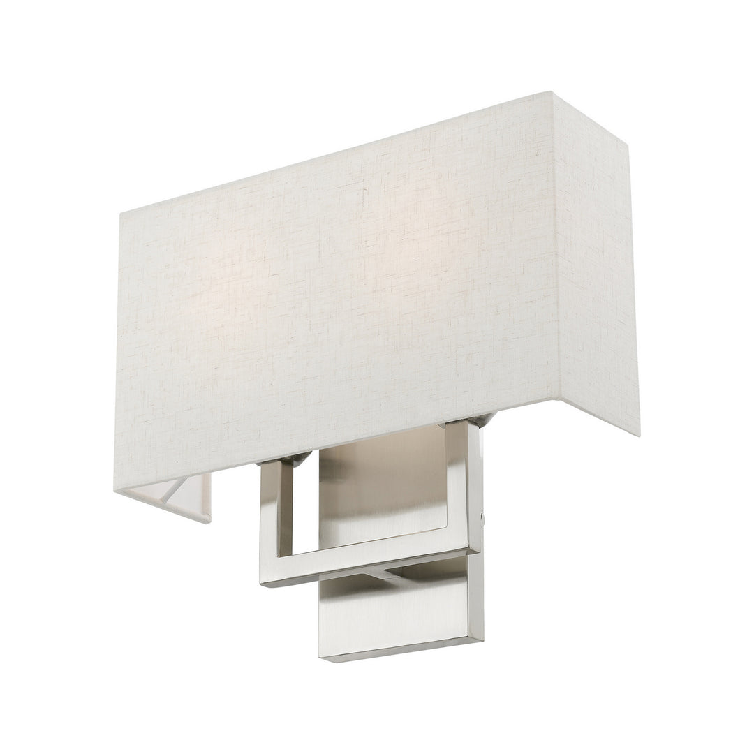 Livex Pierson 50994-91 Wall Sconce Light - Brushed Nickel