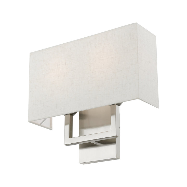 Livex Pierson 50994-91 Wall Sconce Light - Brushed Nickel