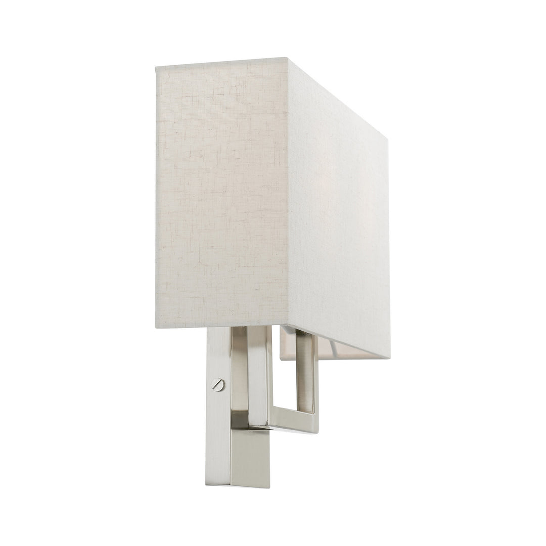 Livex Pierson 50994-91 Wall Sconce Light - Brushed Nickel