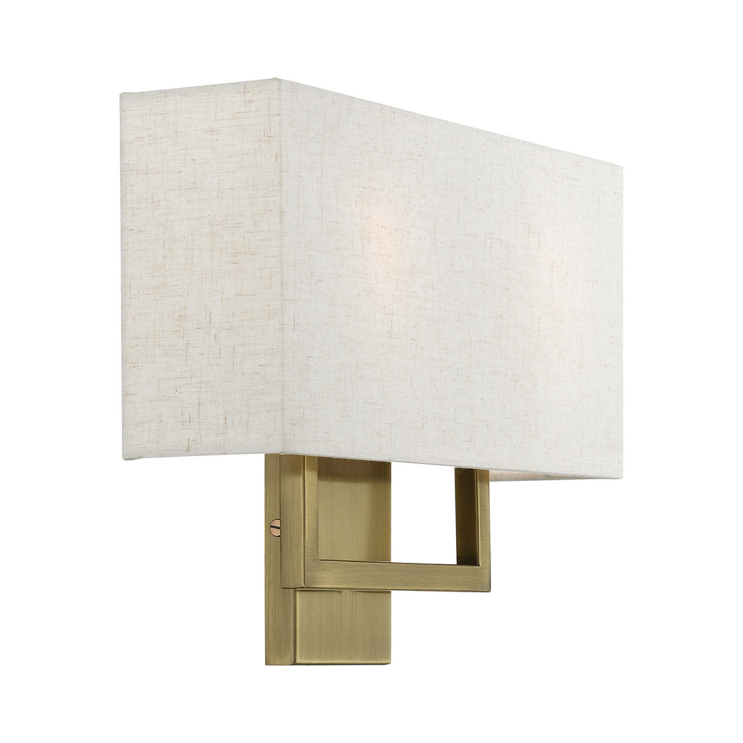 Livex Pierson 50995-01 Wall Sconce Light - Antique Brass
