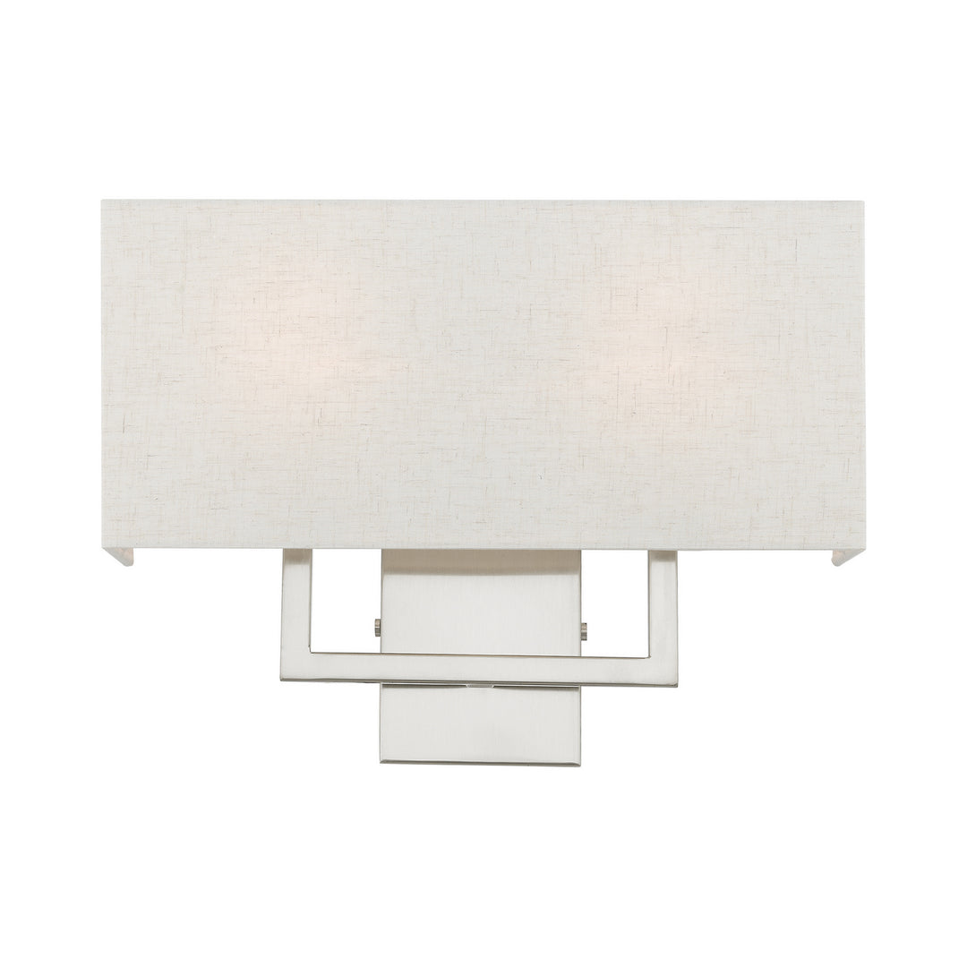 Livex Pierson 50995-91 Wall Sconce Light - Brushed Nickel