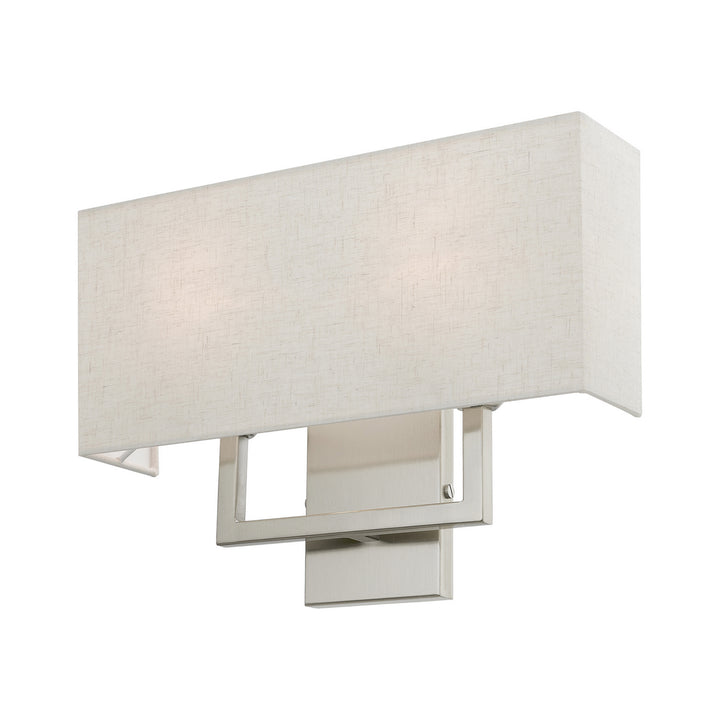 Livex Pierson 50995-91 Wall Sconce Light - Brushed Nickel