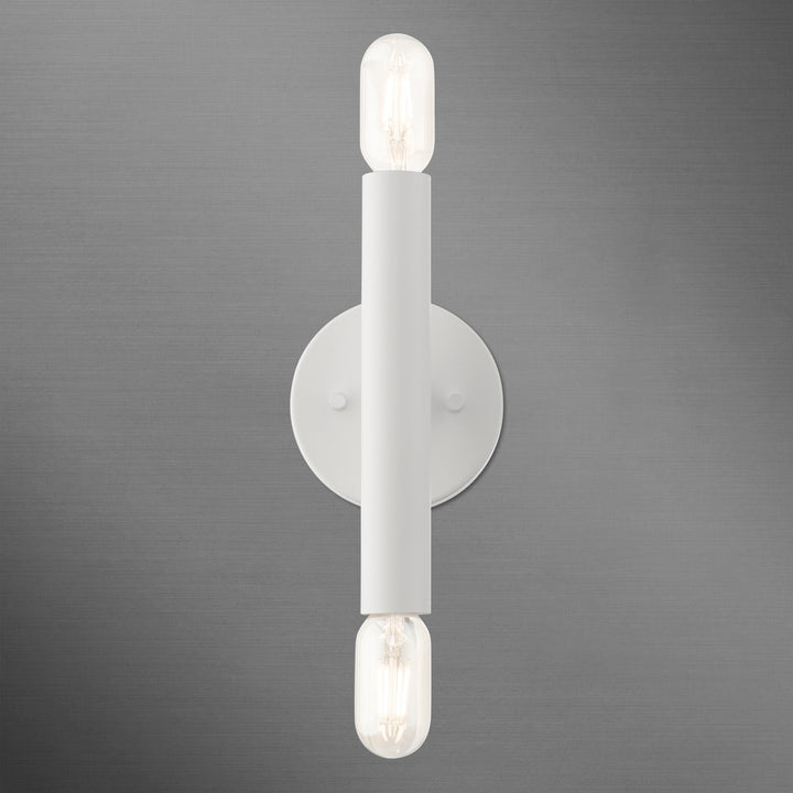 Livex Copenhagen 51132-03 Wall Sconce Light - White