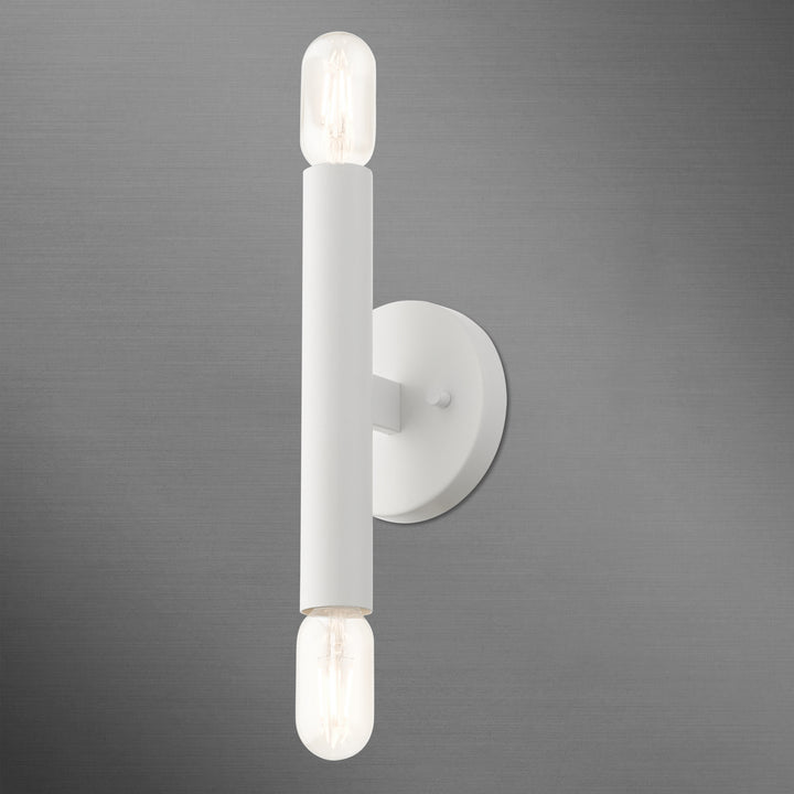 Livex Copenhagen 51132-03 Wall Sconce Light - White
