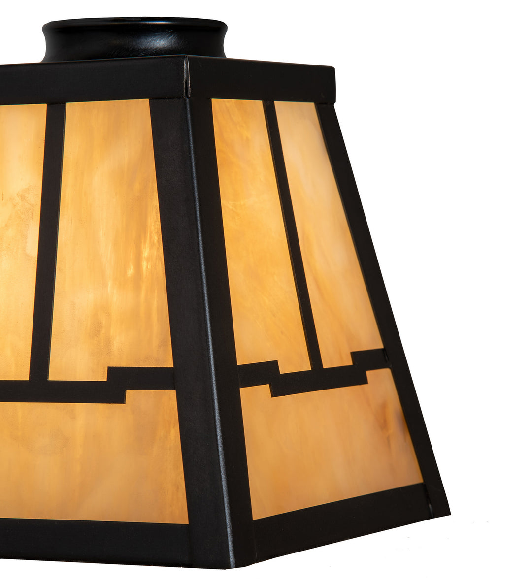 Meyda Tiffany Lighting 106617 Mission Shade Lamp Shade Bronze / Dark