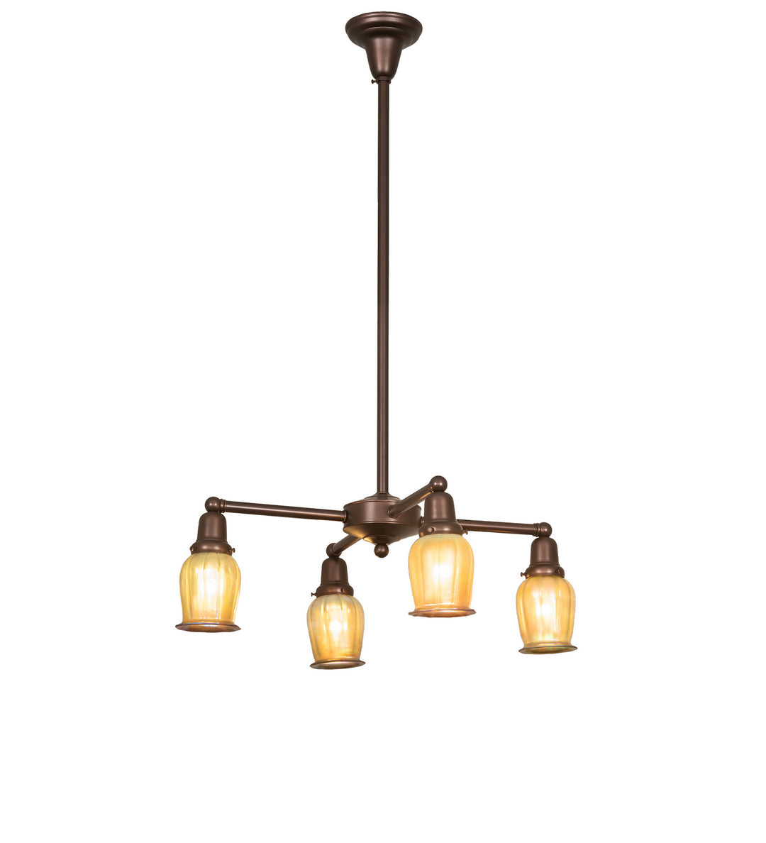 Meyda Tiffany  249314 Chandelier Light - Mahogany Bronze