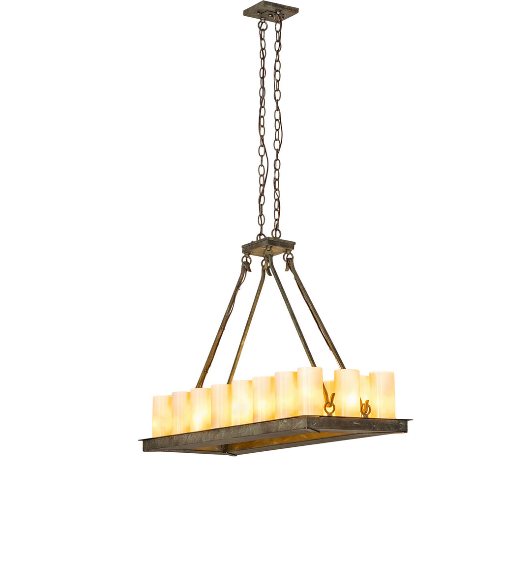 Meyda Tiffany Loxley 249385 Pendant Light - Verdigris
