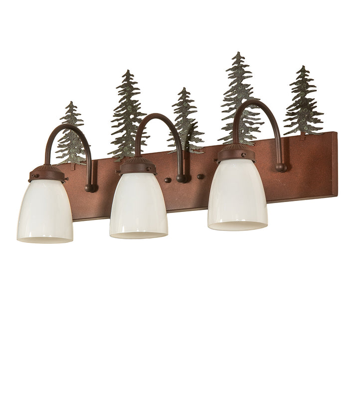 Meyda Tiffany  249424 Bath Vanity Light 24 in. wide - Rust