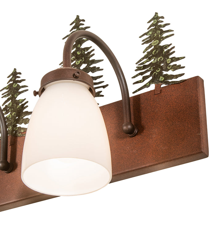 Meyda Tiffany  249424 Bath Vanity Light 24 in. wide - Rust