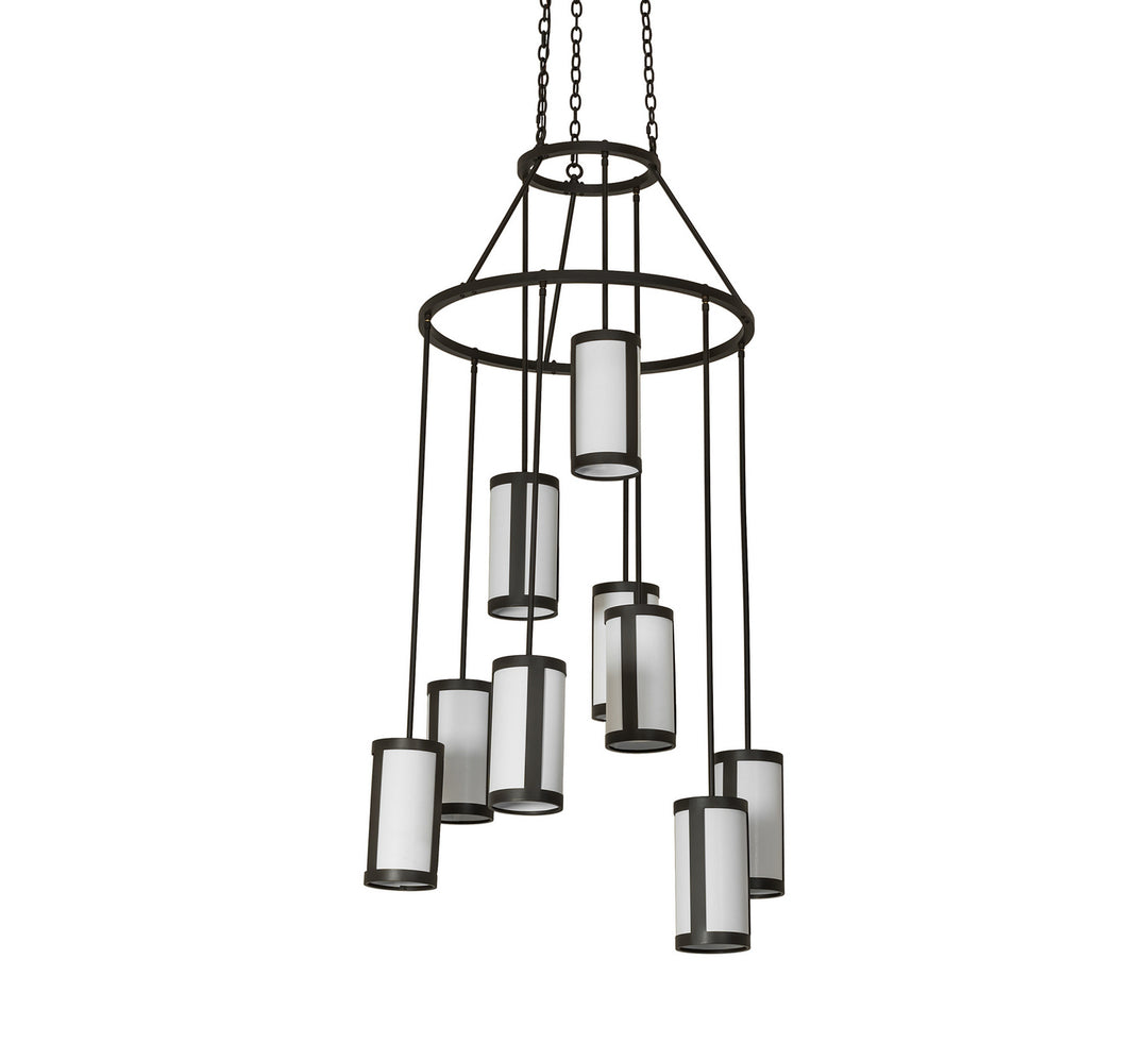 Meyda Tiffany Cartier 251320 Chandelier Light - Wrought Iron