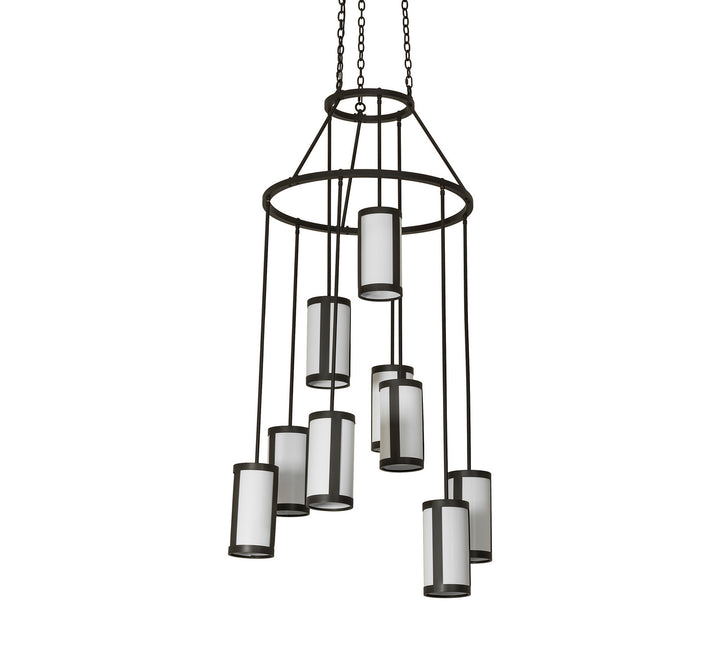 Meyda Tiffany Cartier 251320 Chandelier Light - Wrought Iron