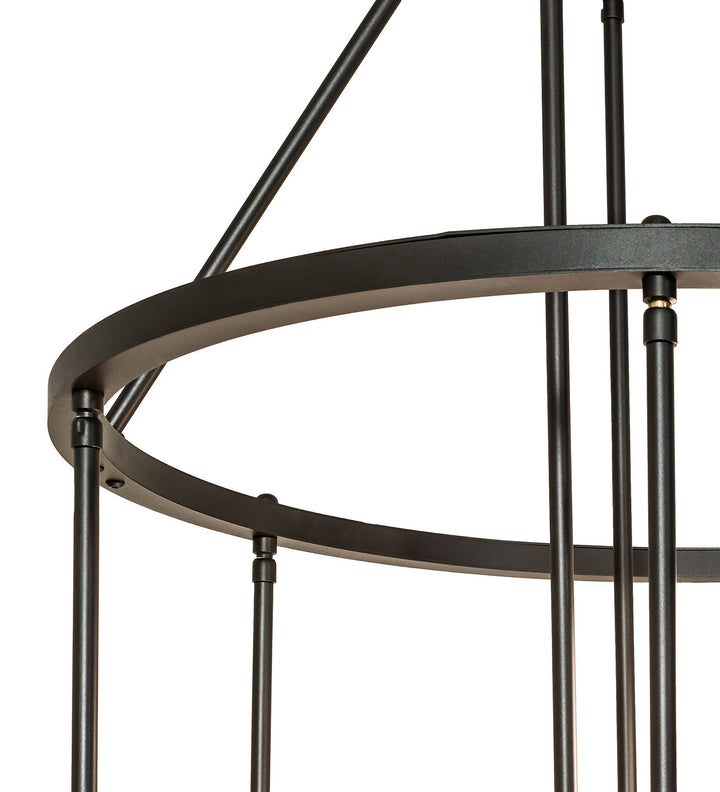 Meyda Tiffany Cartier 251320 Chandelier Light - Wrought Iron