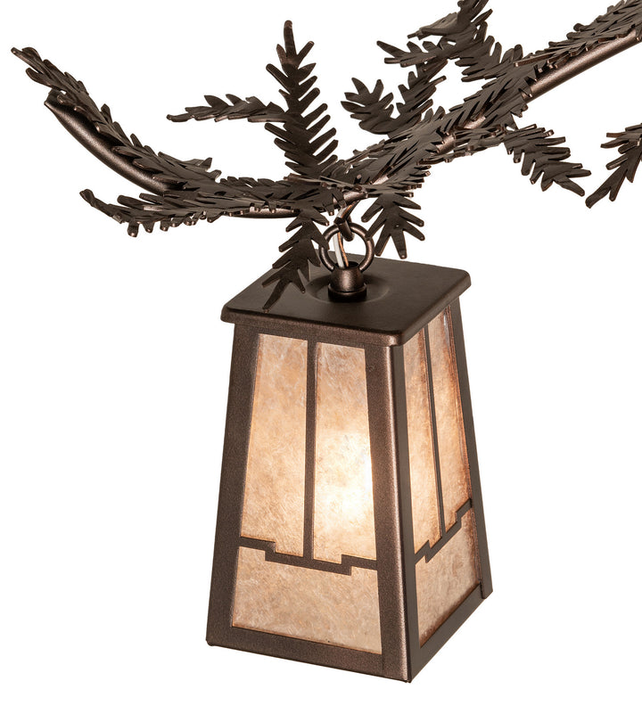 Meyda Tiffany Pine Branch 251446 Chandelier Light - Mahogany Bronze