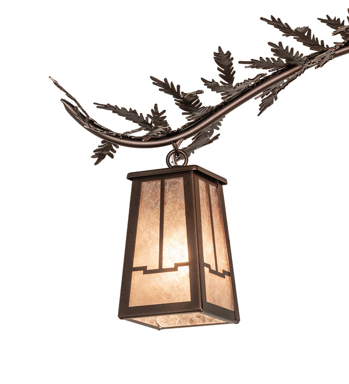 Meyda Tiffany Pine Branch 251446 Chandelier Light - Mahogany Bronze