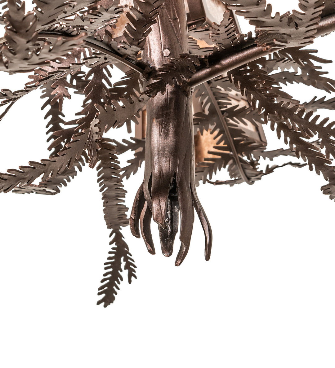 Meyda Tiffany Pine Branch 251446 Chandelier Light - Mahogany Bronze