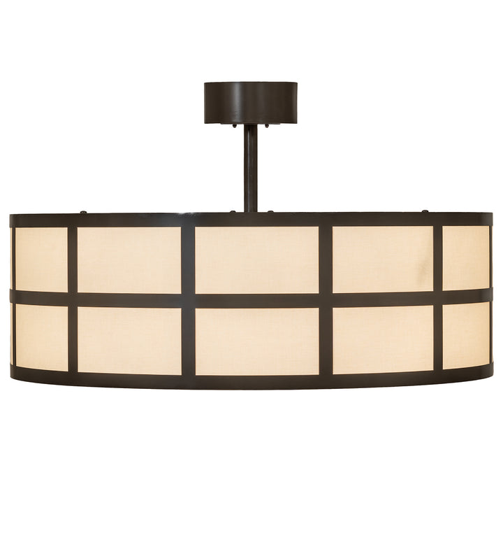 Meyda Tiffany Cilindro 252830 Ceiling Light - Timeless Bronze