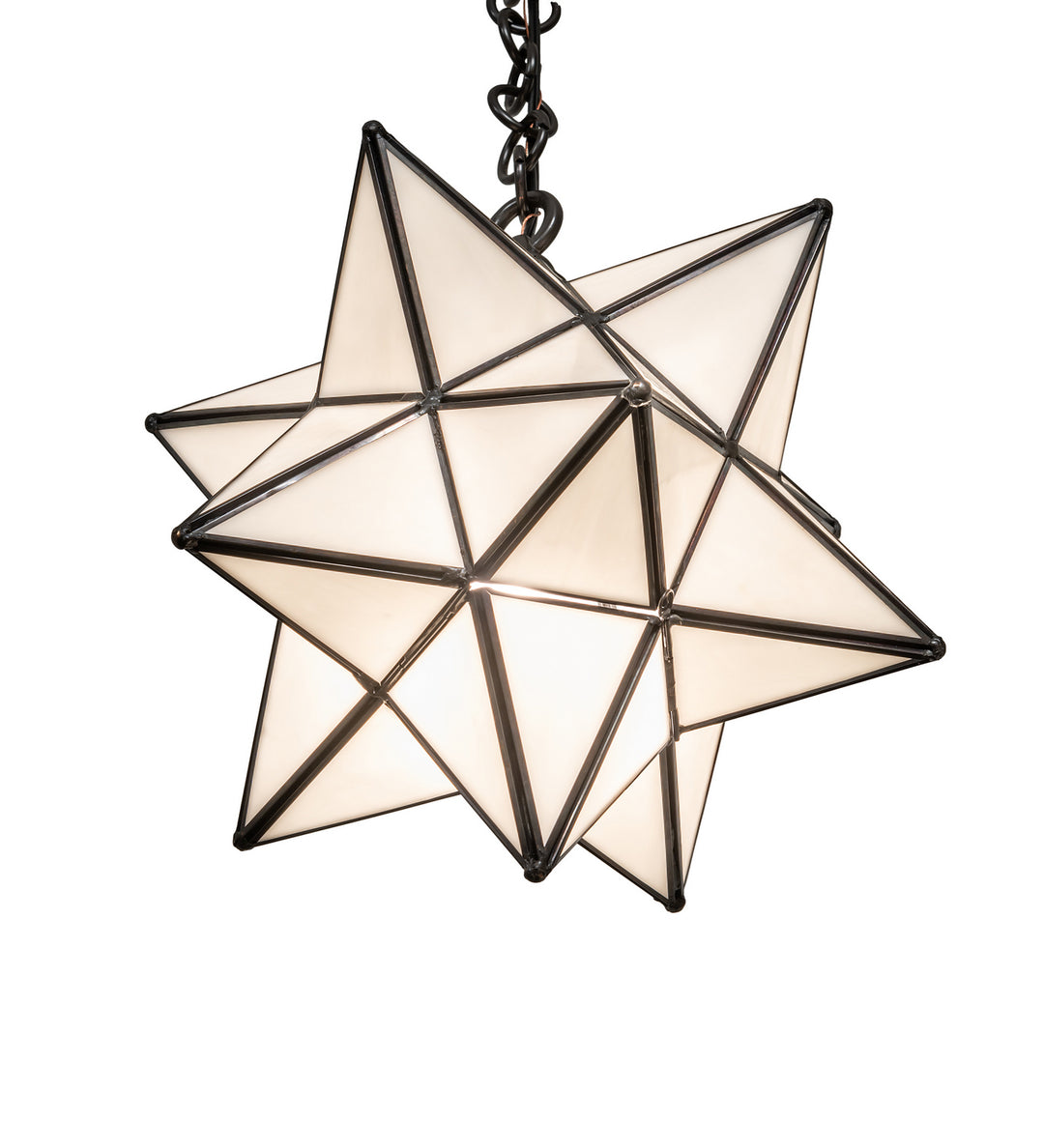 Meyda Tiffany Moravian Star 253018 Pendant Light - Craftsman Brown