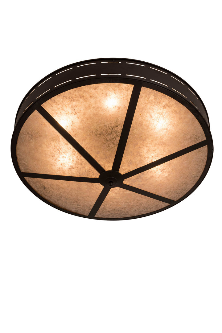 Meyda Tiffany Craftsman 254942 Ceiling Light - Oil Rubbed Bronze