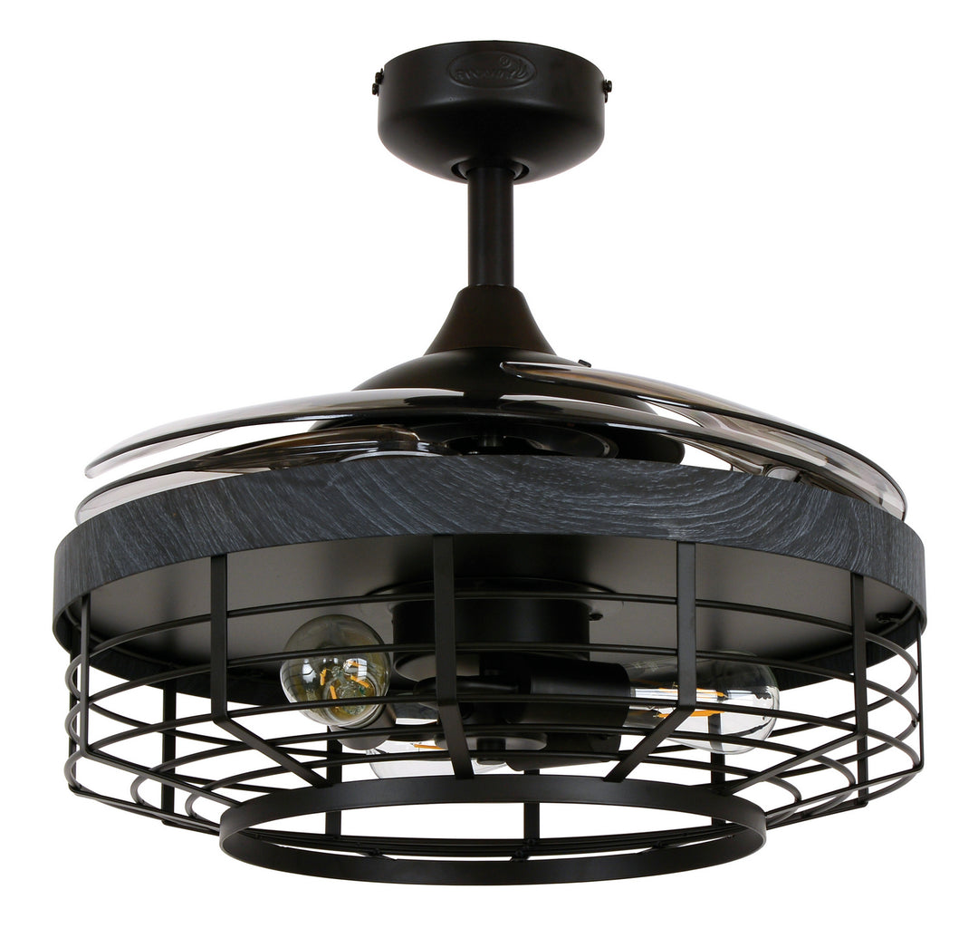 Beacon Montclair 51106201 Ceiling Fan 48 - Black, Smoke/