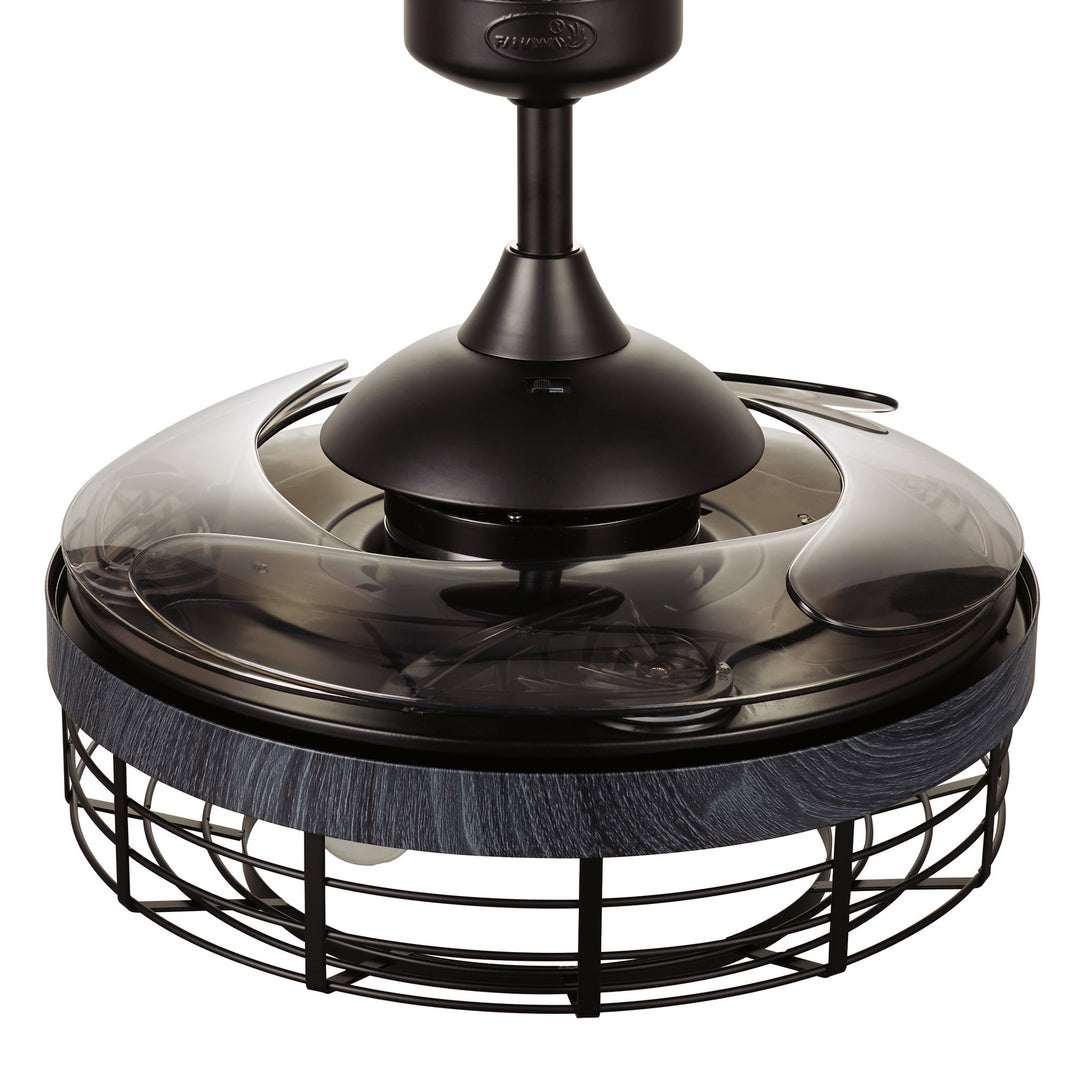 Beacon Montclair 51106201 Ceiling Fan 48 - Black, Smoke/